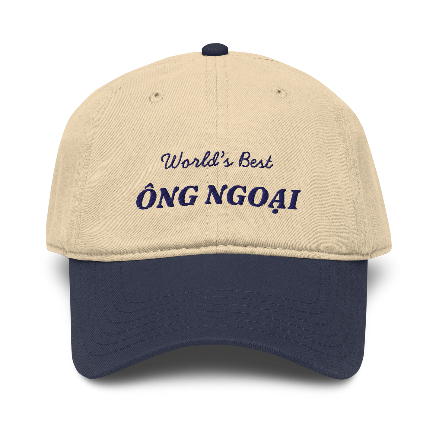 World's Best Ông Ngoại Nội Grandpa Dad Hat
